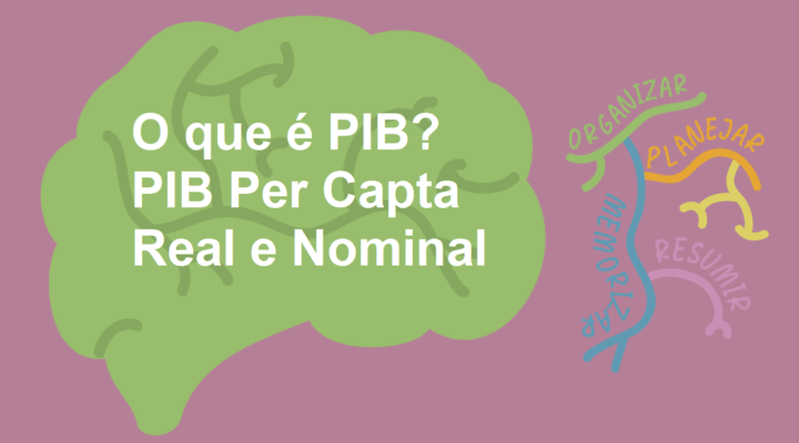 O que é PIB? PIB per capta, PIB Real e PIB Nominal