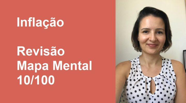 O que é Inflação? – Revisão Mapa Mental 10/100