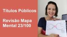 Títulos Públicos – Revisão Mapa Mental 23/100