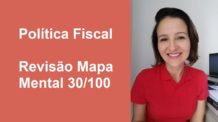 Política Fiscal – Revisão Mapa Mental 30/100