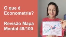 O que é Econometria? – Revisão Mapa Mental 49/100