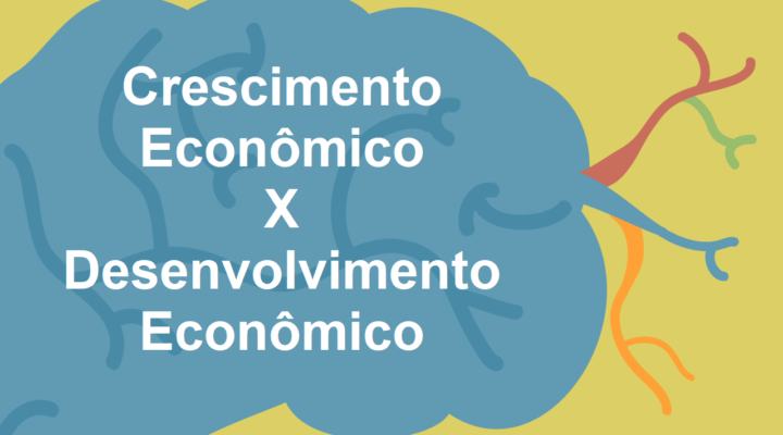 Crescimento Econômico e Desenvolvimento Econômico – Entenda a diferença em Mapa Mental