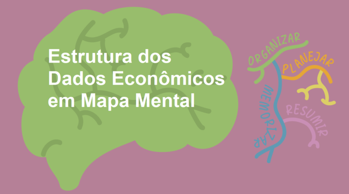 Entenda a Estrutura dos Dados Econômicos em Mapa Mental